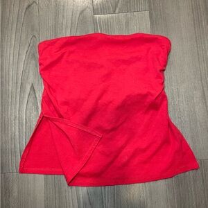 Women’s Vibrant Red Tube Top